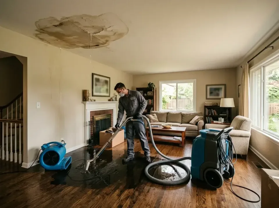 attic-pipe-burst-ceiling-drip-008 — frequently asked questions, Water Damage Restoration & Carpet Care in Rockville, IN